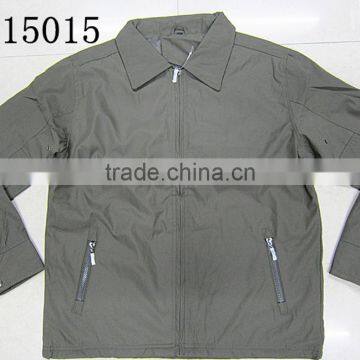 Winter Jackets Man Clothing Manufacturers Peach Skin Boneded Knit Men Jacket