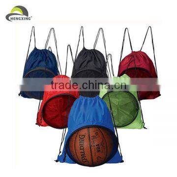 In the basketball vintage backpack