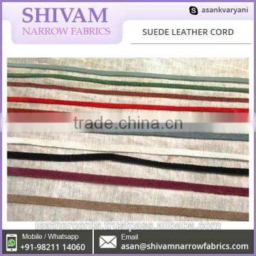 Suede Leather Cord ALL COLOR photo-2