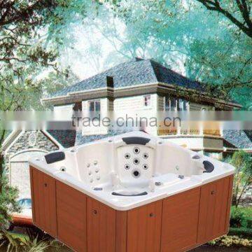 luxurious pregnant hot tub