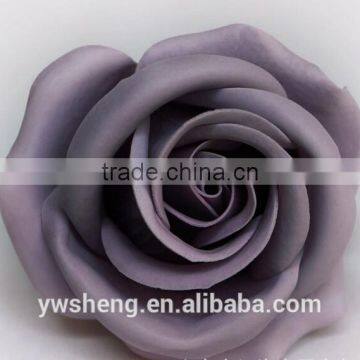 Cheap valentine's day gift artificial solid color soap flower in bulk