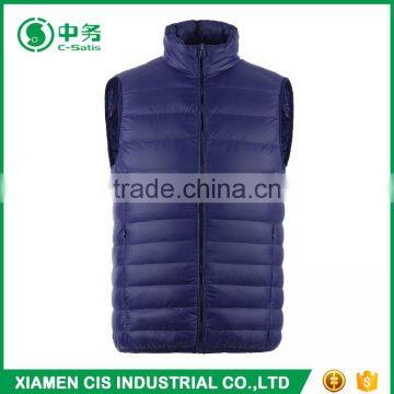 2017 Trendy European Style Winter Plus Size Ultralight Mens Padded Down Vest photo-5