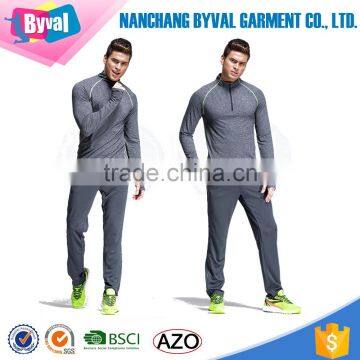 Wholesale Cationic Polyester Shirts Cationic Half Zip Shirt for Men photo-6