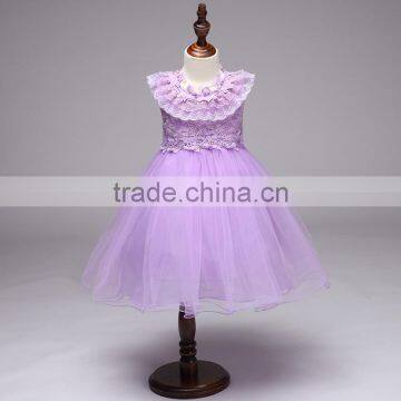 New Arrival Kids Puffy Dress Baby Girl Birthday Dresses#LM8002 photo-6