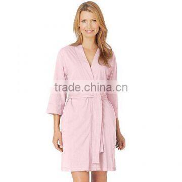 Mature Women Warm Sexy Bathrobe,cotton Hotel Bathrobe