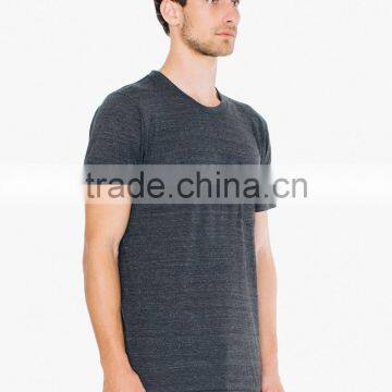 Young Man Gym Running Tshirt Heather Color Track t Shirt photo-2