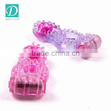 Crystal Delay Lock Fine Ring Clit Vibrating Cock Ring Sex Toy for Male