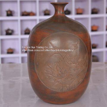 Custom Household Decoration Ceramic Flower Handmade Vase