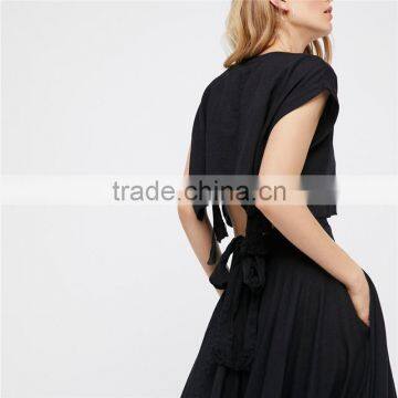 2017 OEM Summer Fashion Factory Price Women Comfortable Middle Skirt photo-2