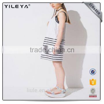 Women Sexy White Stripes Dress Bodycon Dress Mini Striped Cami Slip Dress photo-2