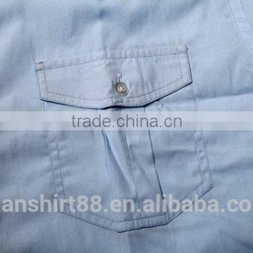 Mens Short Sleeve Formal Work Shirt photo-3