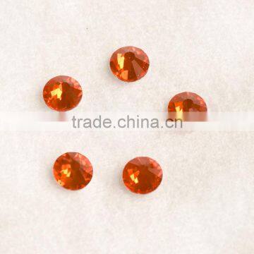 Orange Diamond Drill Flat Back Nail Art Rhinestones for Nail Salon photo-6