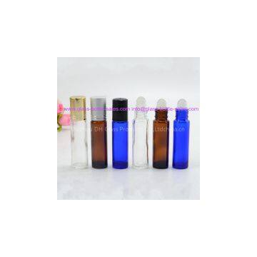 Supply 10ml Clear, Amber, Blue Perfume Roll On Bottle