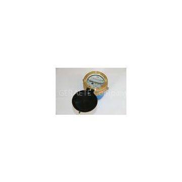 Remote Reading Brass Vane Wheel Water Meter , 15mm Water Meters for Home