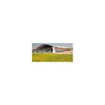 Giant Dome PVC Tarpaulin Marquee / Arcum Tent with customized colourful cover