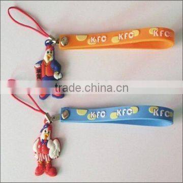 plastic gift for phone decoration ,key chains