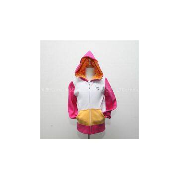 Children Zip Hood With Embroidery