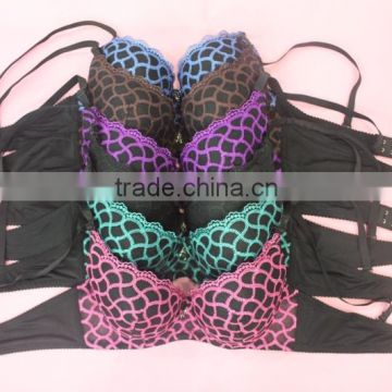 Popular embroidery good quality bra