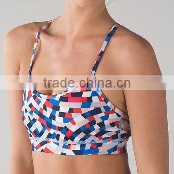 Custom Dry Fit Women Sports Top, Fitness Sublimation Printed Gym Wear