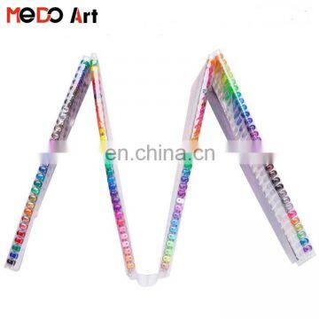 Assorted Colors Gel Pen Set 120 Unique Set in Case for Adult Coloring Books photo-2