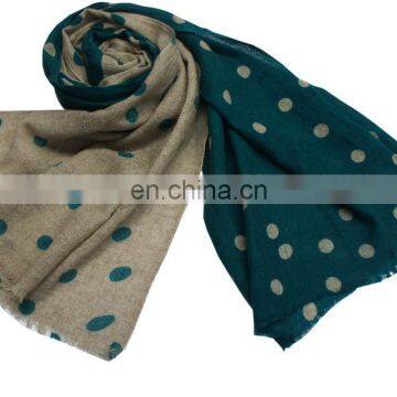 Cashmere Pashmina Wool Polka Dot Shawls photo-2
