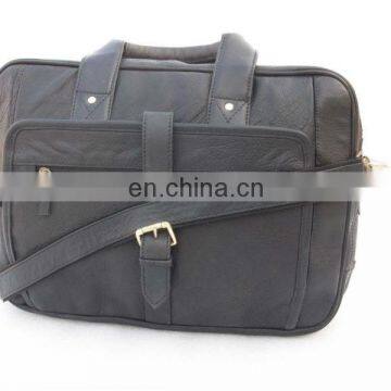 Leather briefcase