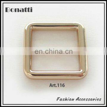 fashion light-gold tri-glide metal buckle for handbags