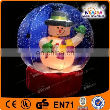 christmas inflatable plastic christmas ball