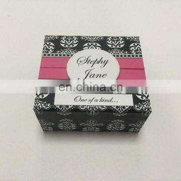 Good quality nice design rigid hot sale printing paper gift box for jewelry