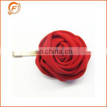 fantastic handmade flower lapel pin red rose tie for suit and garment