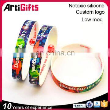 Wrist Band Maker Free Sample Fancy Custom Silicone Wrist Band photo-6