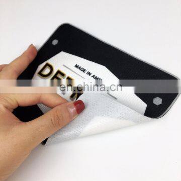 Custom Logo 3D Flocking Embroidery Patches for Sale photo-4