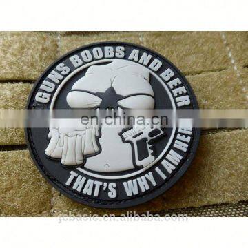 Custom Shape Soft Pvc Rubber 3d Arm Badge In Nanjing Jiamei photo-4
