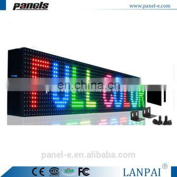 Outdoor LED Sign Programmable Scrolling Message Display Board Open