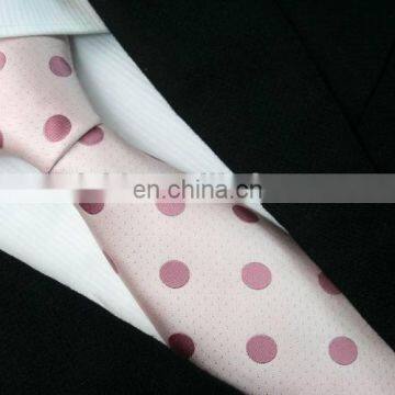 Luxury Handmade Dot Slim Neck Tie Men