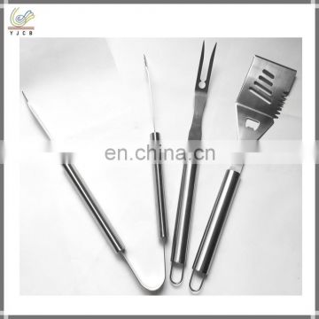 high quality 3pcs simple bbq outdoor accessory stainless steel barbecue tools set