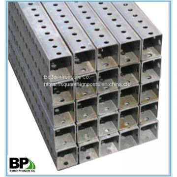 Highway High Tensile Powder Coating Square Sign Tube photo-3