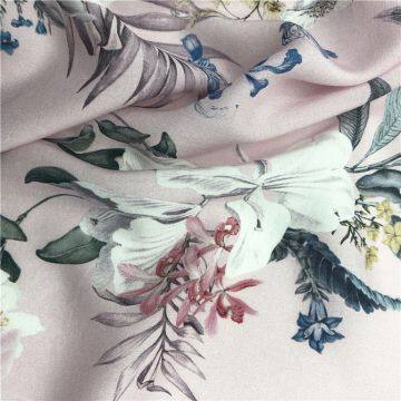 Hot New Pattern Custom Digital Printed 100% Floral Rayon Fabric photo-3