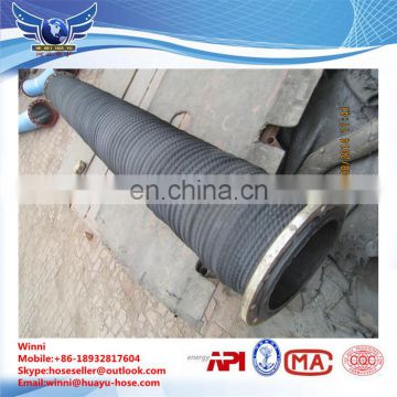 Mud Pipe Suction Hose Flange 6 inch discharge hose