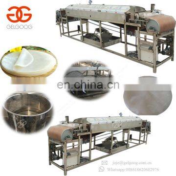 High Effciency Bean Jelly Sweet Potato Starch Sheet Making Equipment Cold Rice Noodle Forming Machine