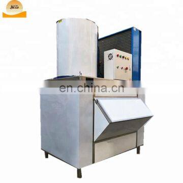 Dry ice slicing flaking machine salt water flake ice maker machine