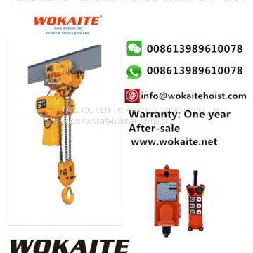 WOKAITE 7.5  ton electric chain hoist with chain