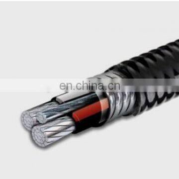 Type XHHW-2 wire conductor metal clad cable Type MC cable