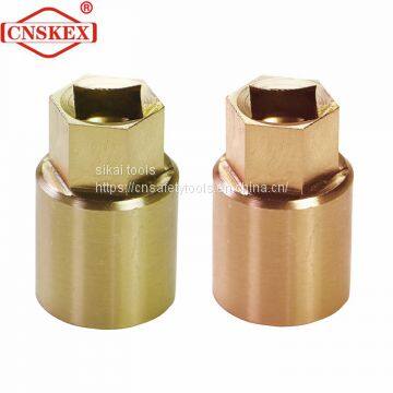 Explosion-proof sleeve head sparkless aluminum bronze alloy