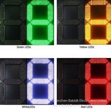 Shenzhen Factory 24inch Outdoor Led 1 Digit Number 7 Segment Led Display for Electronic Digital Price Signs photo-2