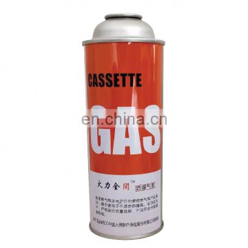 Hebei empty butane canister 220g and camping butane gas cartridge