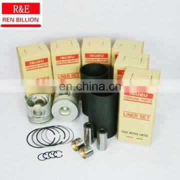 6HK1/5261 engine liner kits/cylinder liner/piston for ISUZU