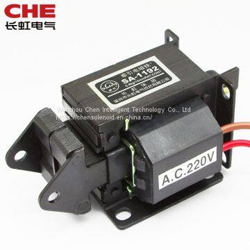 SA-1192 0.8kgf 7.8N 10mm Push Pull Type Tractive Solenoid Electromagnet for Vending Machine photo-2
