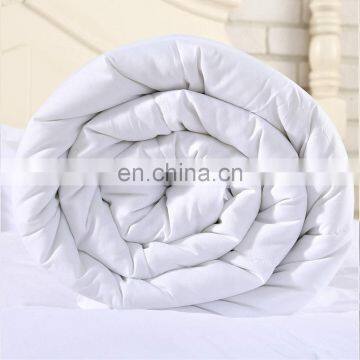 White Color Cotton Downproof Fabric Goose Feather Down Duvet Quilt photo-5