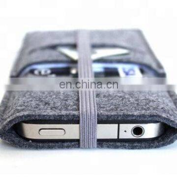 Felt Mobile Phone Pouch Case Bag photo-2